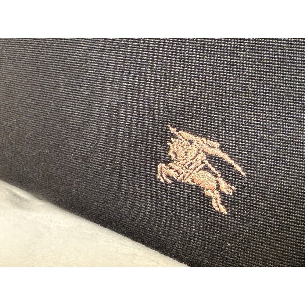 Pre-Loved Burberry, Black And Pink Small Tote Bag Good Condition